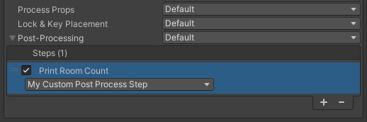 Custom Post-Process Step in Pipeline